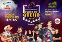 34ª FESTA DO QUEIJO ACONTECE ENTRE OS DIAS 25 A 28 DE JULHO EM CRUZEIRO DA FORTALEZA.