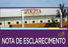EMPRESA DE SETOR ALIMENTÍCIO “PIF PAF” ENVIA PARA O SITE “A VOZ DO POVO” UMA NOTA DE ESCLARECIMENTO.
