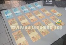 PATROCÍNIO – APÓS INDIVÍDUO RECEBER CORRESPONDÊNCIA VIA CORREIO, “POLÍCIA CIVIL” REALIZA “PRISÃO EM FLAGRANTE DO INDIVÍDUO”. OS INVESTIGADORES AO VERIFICAREM O PACOTE, ENCONTRARAM EM SEU INTERIOR O EQUIVALENTE A R$ 1.020,00 EM NOTAS FALSAS, QUE SERIAM DISTRIBUÍDAS NO COMÉRCIO LOCAL.