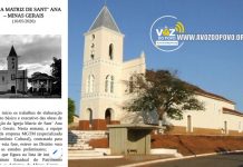 Santana de Patos – Igreja Matriz de Sant’ Ana está passando por processo de obras de restauração.