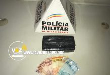 Serra do Salitre – Trafico de drogas, Equipes de Policiais do 46 BPM, vinham monitorando um indivíduo que era apontado por denúncias pela prática de TRÁFICO DE DROGAS.