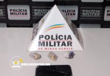 GUIMARÂNIA – Policia Militar prende SUSPEITO por Tráfico de drogas.