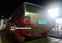 SERRA DO SALITRE: Durante operação policial na Br. 146 um veículo foi apreendido e encaminhando ao pátio. A numeração não era condizente o documento CRLV, numeração totalmente diferente da que consta no motor.