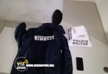 SERRA DO SALITRE – Policia Militar prende SUSPEITOS por furto, durante a checagem dos vídeos os militares reconheceram os SUSPEITOS.