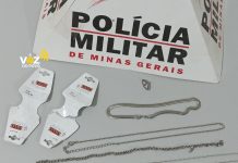 Serra do Salitre: Policia Militar recupera objetos furtadas em estabelecimento.