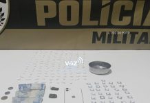 PM de Serra do Salitre prende dupla reincidente por tráfico de drogas.